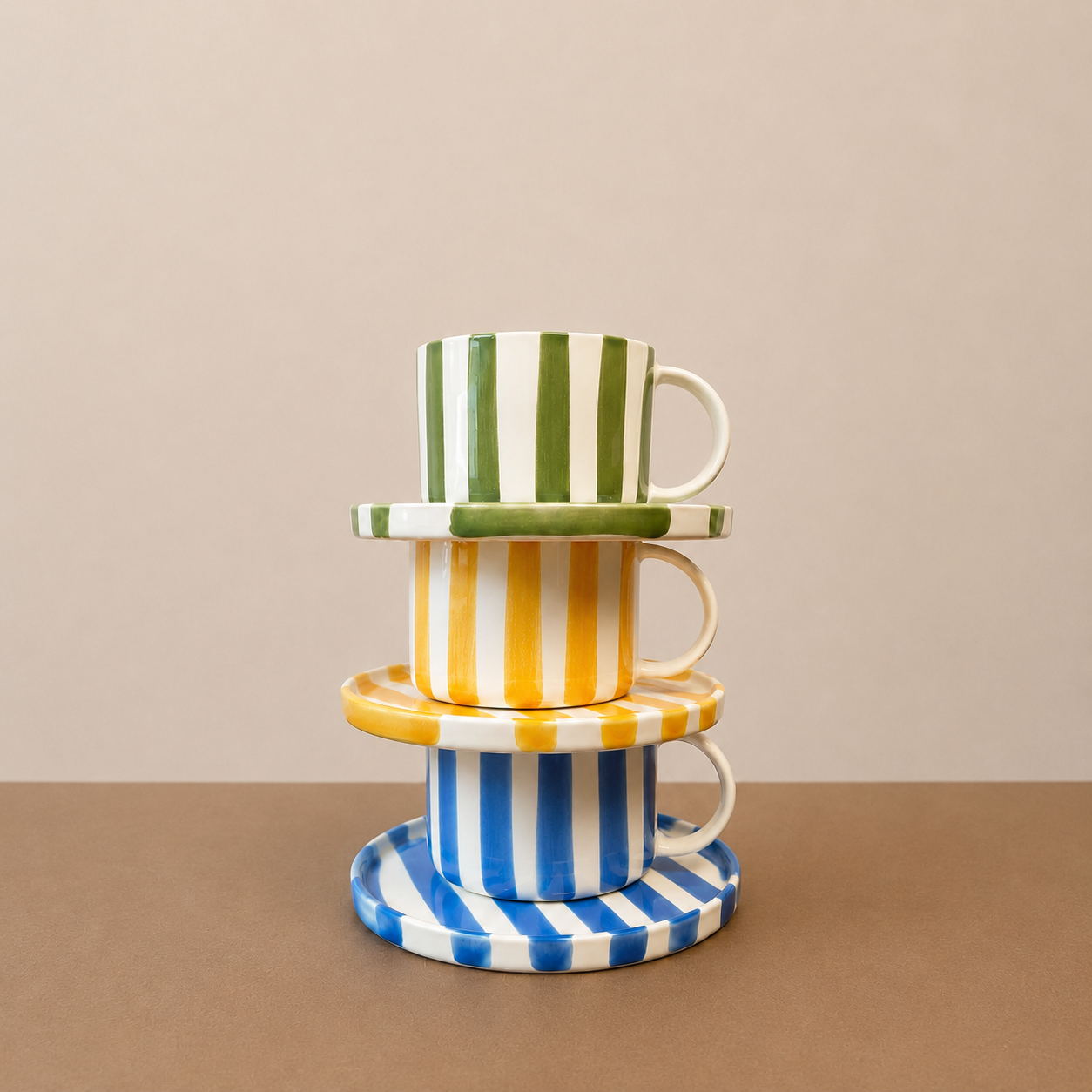 Monica Cup & Saucer | Blue