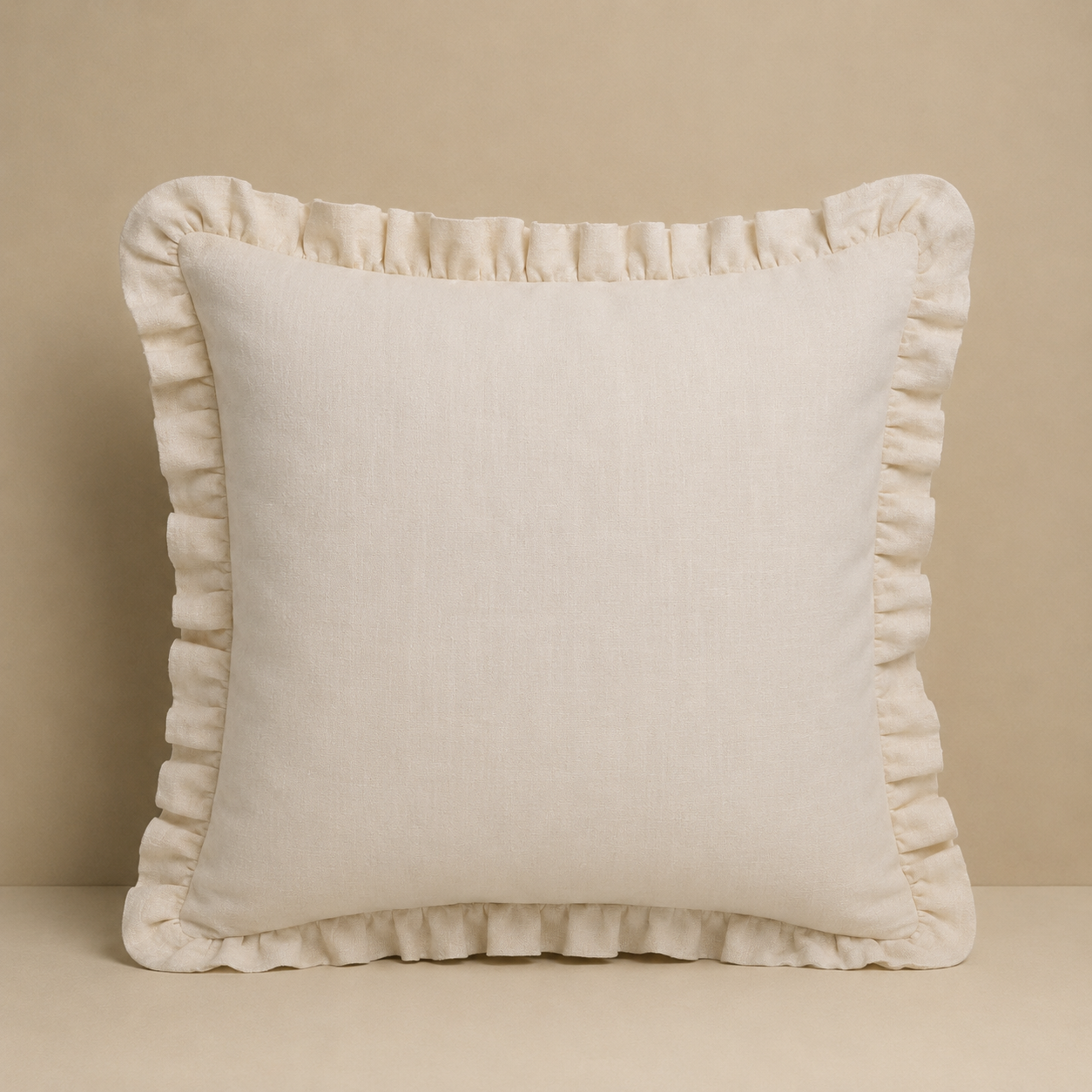 Cushion | Audrey Coral & Ecru