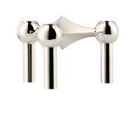 STOFF Nagel Candle Holder | Chrome