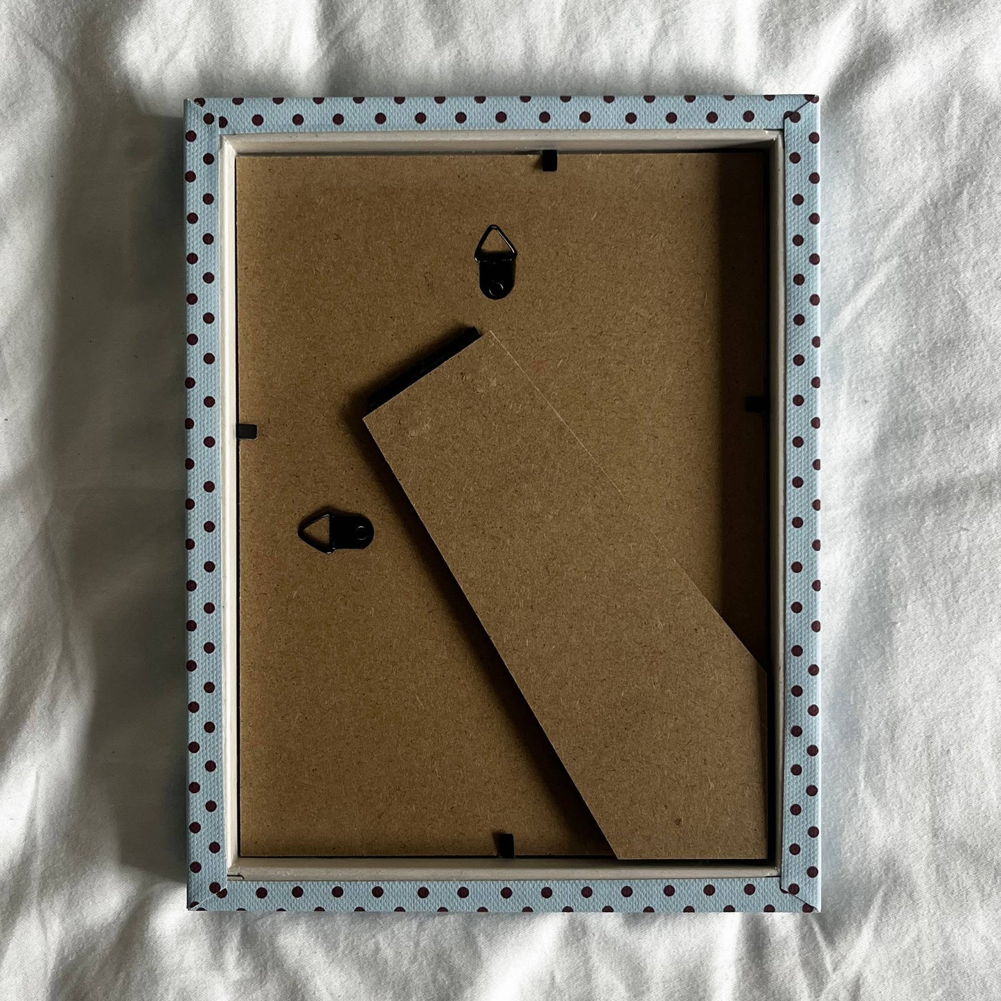 Frame | Blue & Burgundy Pembroke Dot